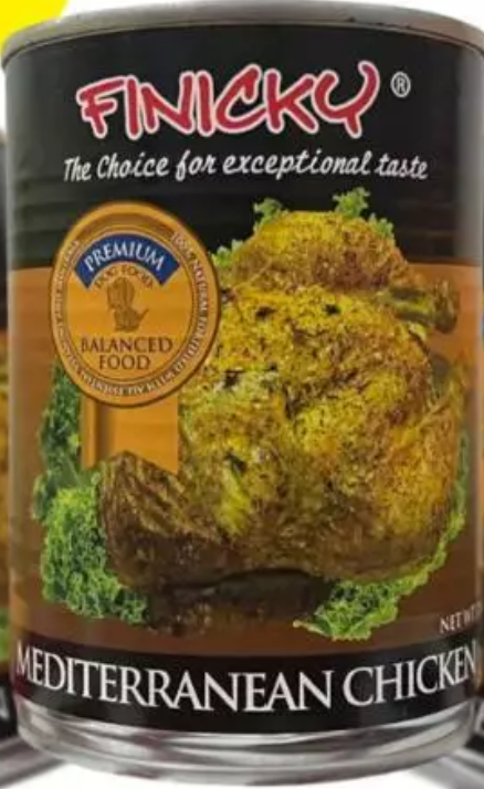 FINICKY PREMIUM DOG CAN - MEDITERRANEAN CHICKEN