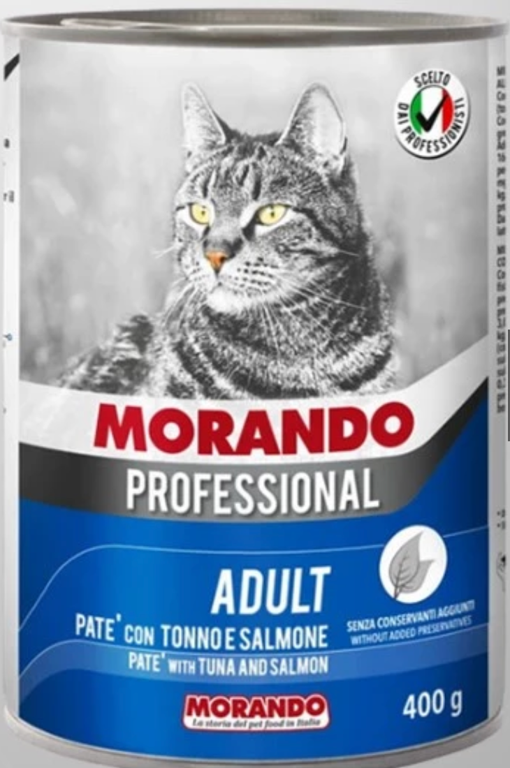 Morando Cat Pate- Tuna/Salmon 400g