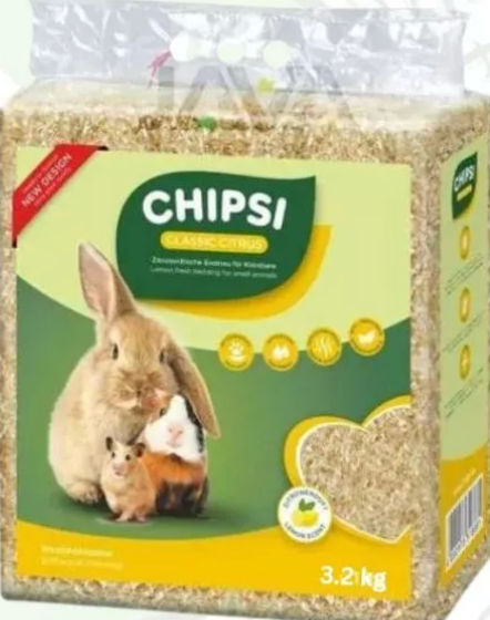 Chipsi Hamster Bedding (Lemon) 15L