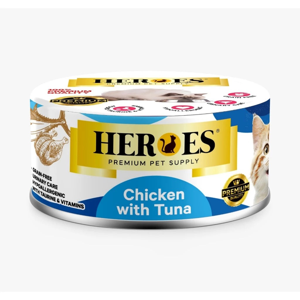 HEROES 75g CHICKEN with TUNA