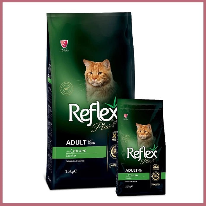 Repack - Reflex Plus 1Kg Adult Chicken