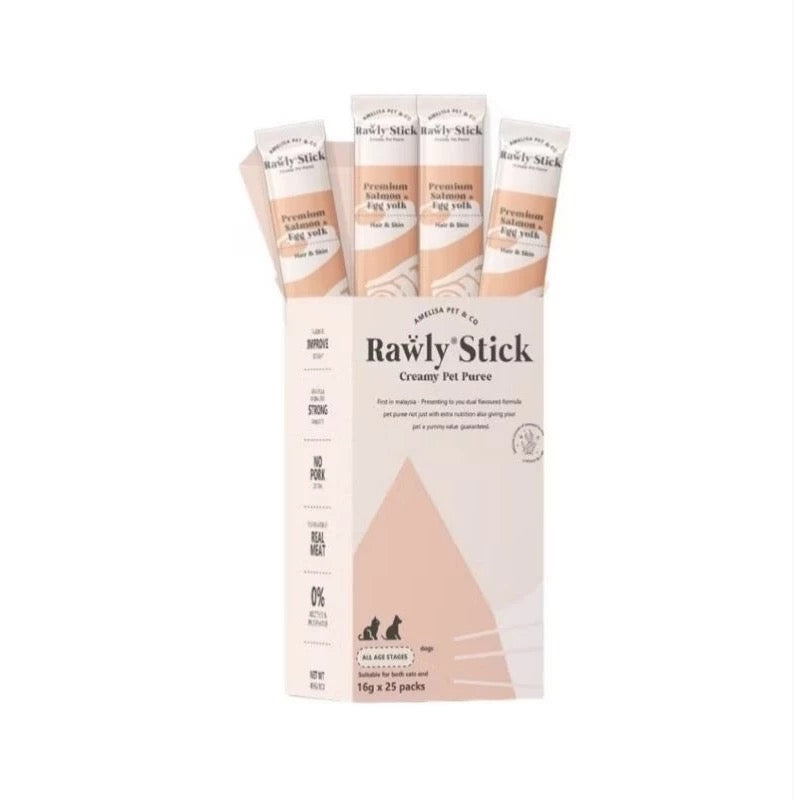 Amelisa Raw Stick Salmon Eggyolk 5pcs