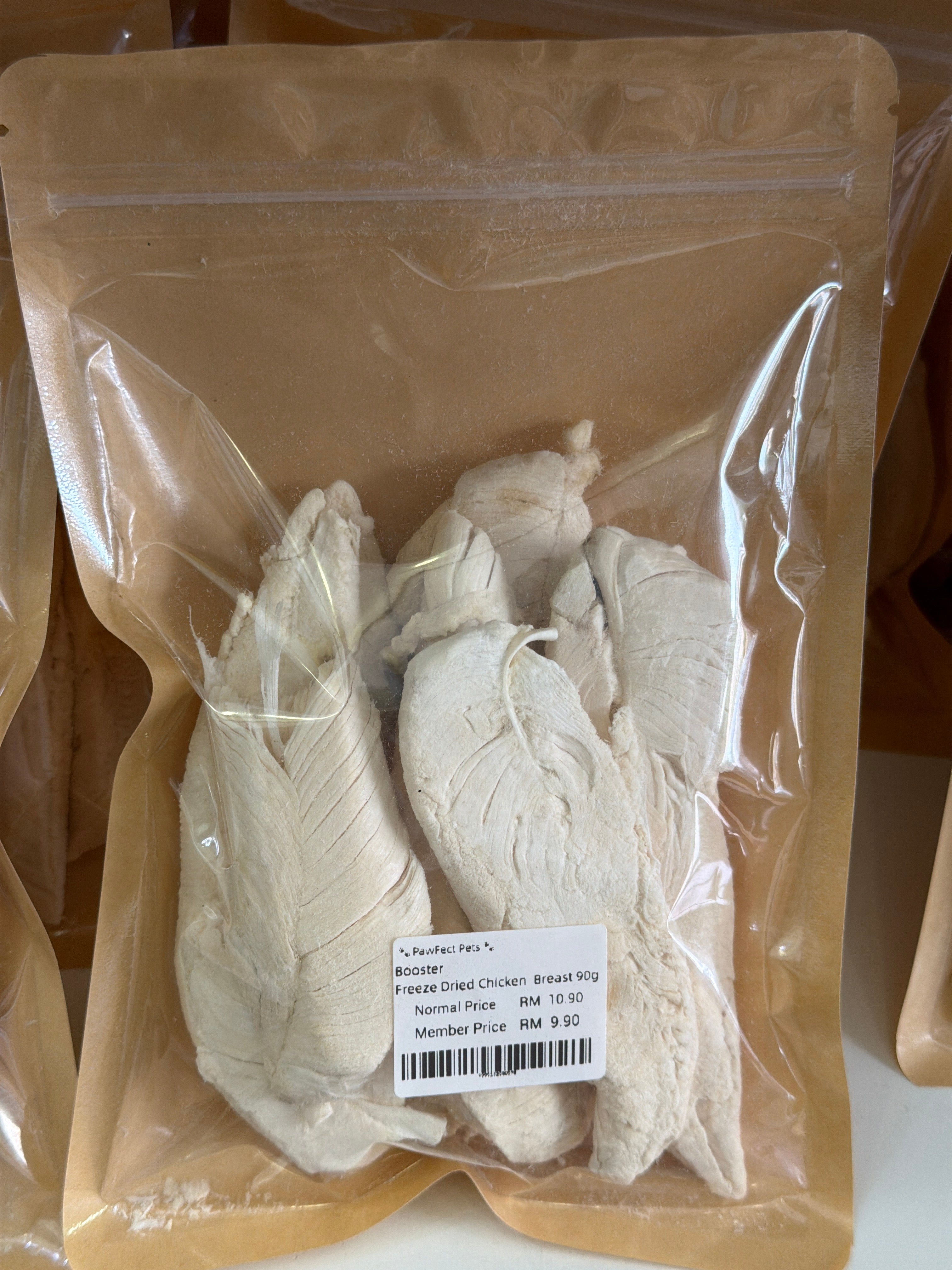 Booster Freeze Dried Chicken Breast 90g