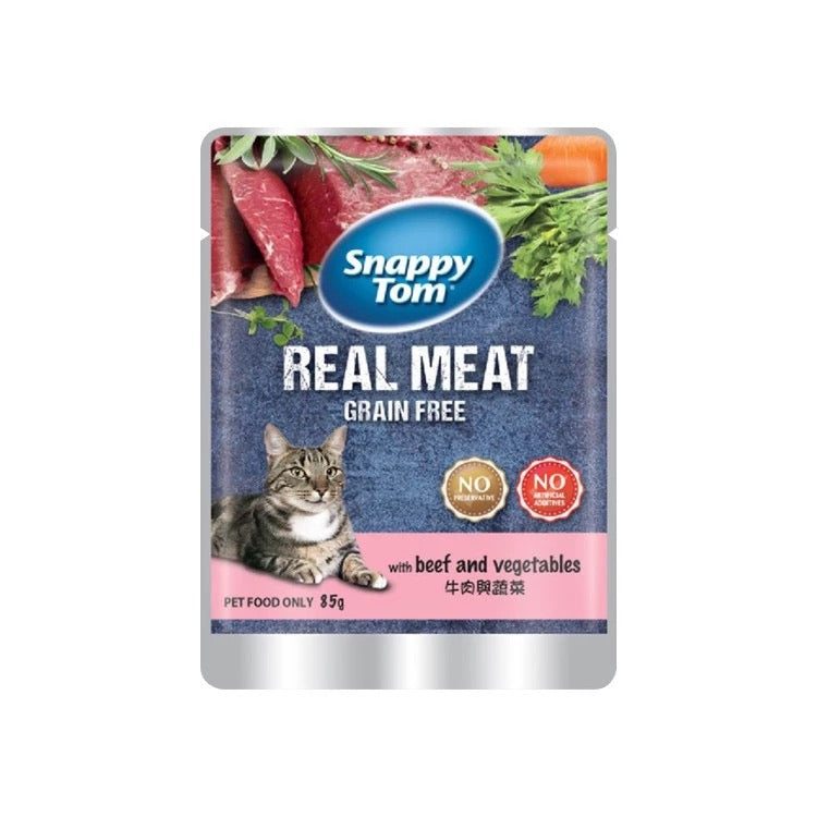 Snappy Tom Pouch Beef Vege