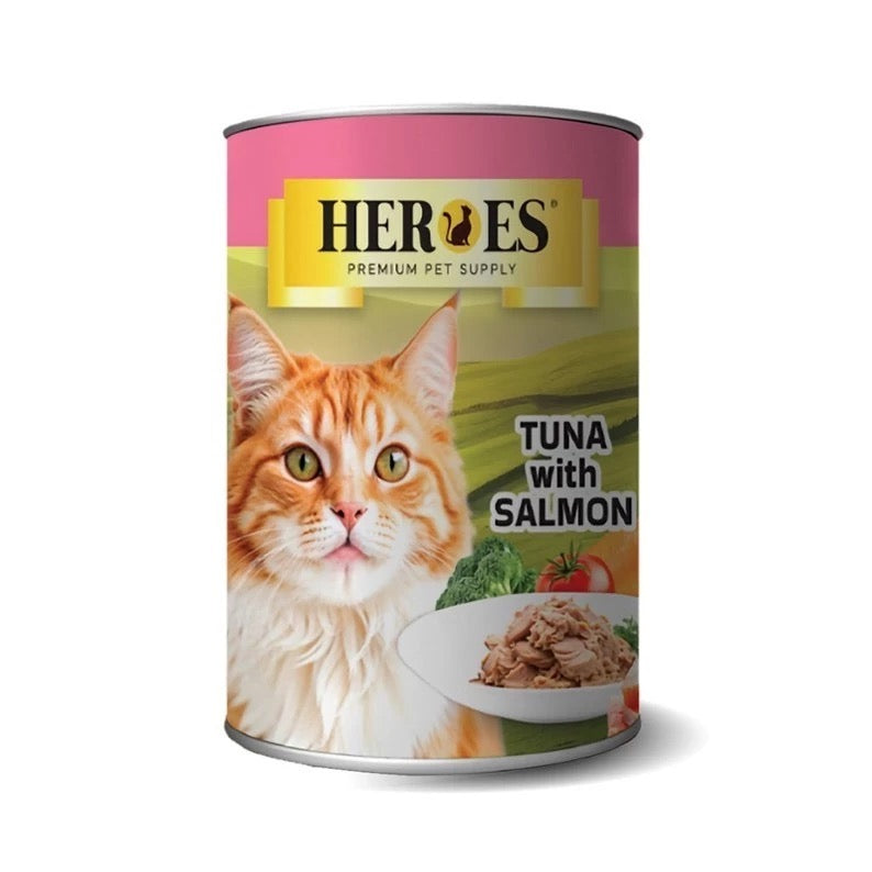 HEROES 375g - TUNA with SALMON