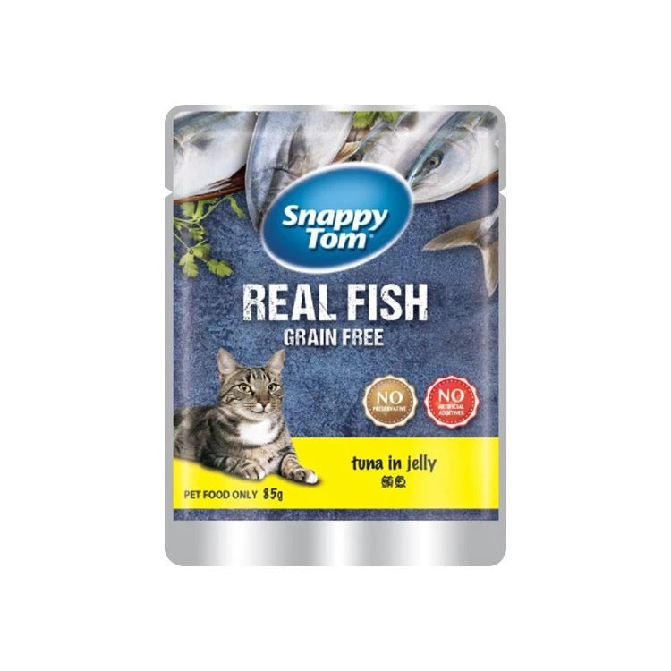 Snappy Tom Pouch Tuna Jelly