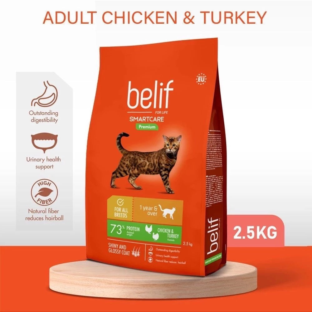 Belif 2.5kg Adult Chicken Turkey